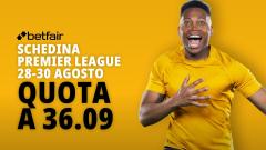 Schedina Premier League 28-31 agosto